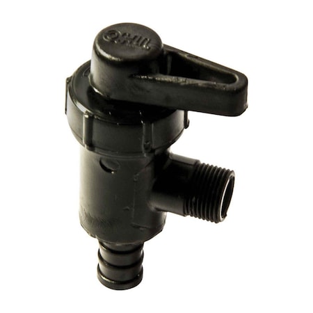 Dendesigns Compression Plastic Quarter Turn Angle Stop Valve, 10PK DE3328692